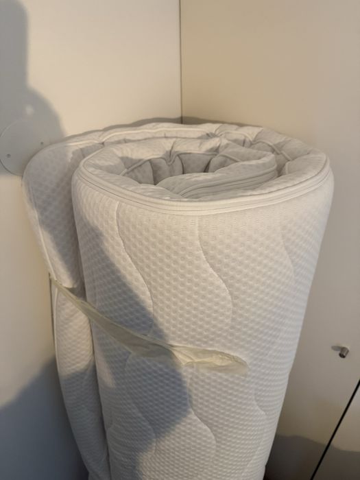 Sobrecolchão, branco, IKEA 160x200 cm
