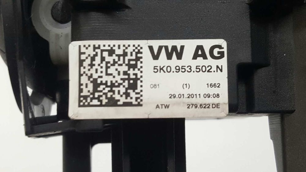 BLOQUEIO COMANDO MULTIFUNÇÕES VOLKSWAGEN SCIROCCO 2012 -5K0953521BL