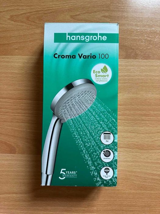 Hansgrohe лійка для душу 4 режими Croma 100 Vario