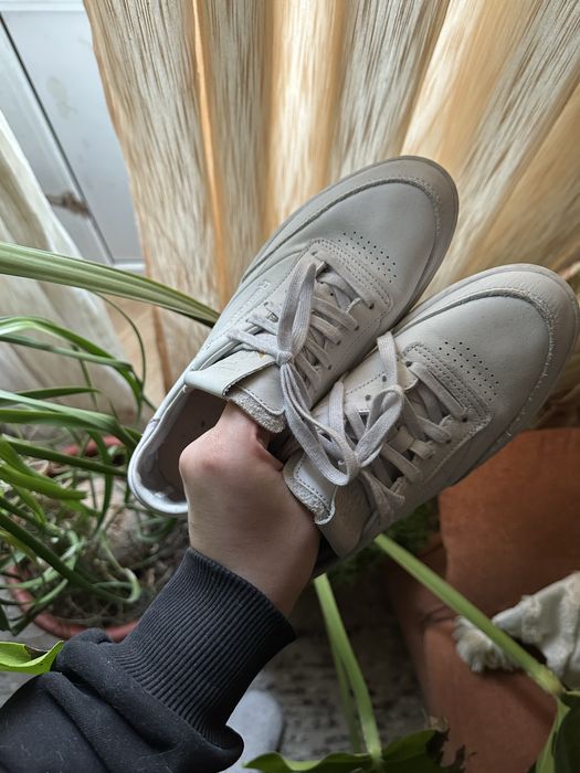 Reebok Club C 85 білі шкіряні кросівки, 38р