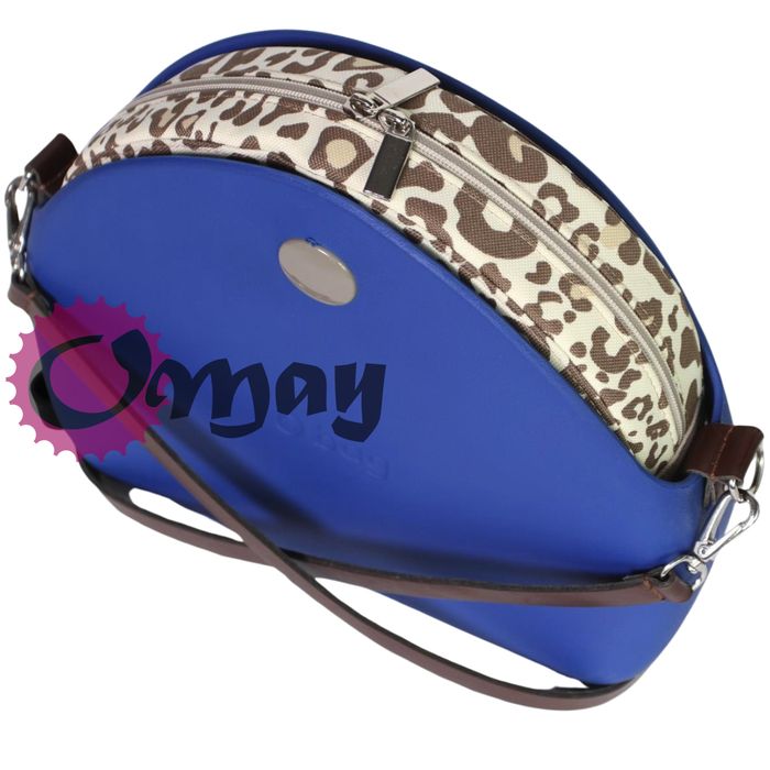 organizer OBAG MOON LIGHT panterka beż piasek hummus 2 kieszenie OMAY