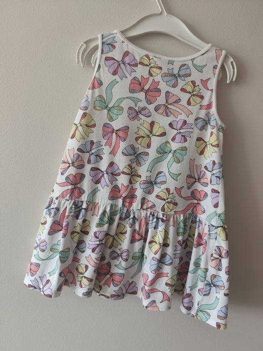 Sukienka lato wstążeczki H&M rozm. 92