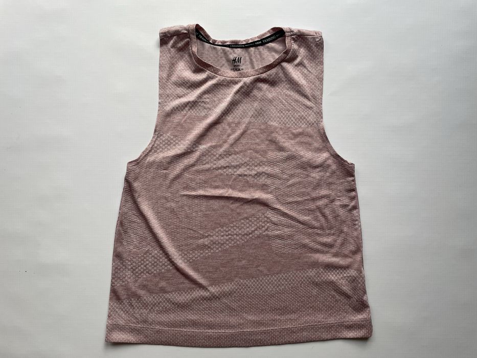 H&M Sport top treningowy XS – lekki, oddychający