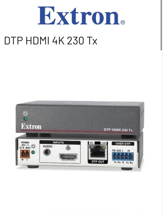 Amplificador Extron DTP HDMI 4K 230