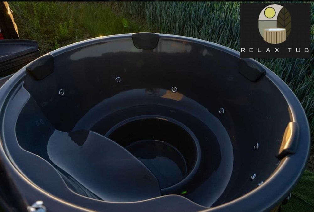 Чани на дровах. Чан з джакузі. Спа купель. Виробник