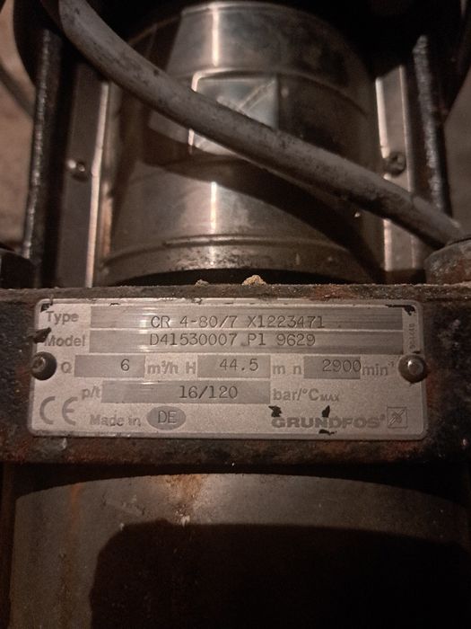Pompa pionowa Grundfos CR-4