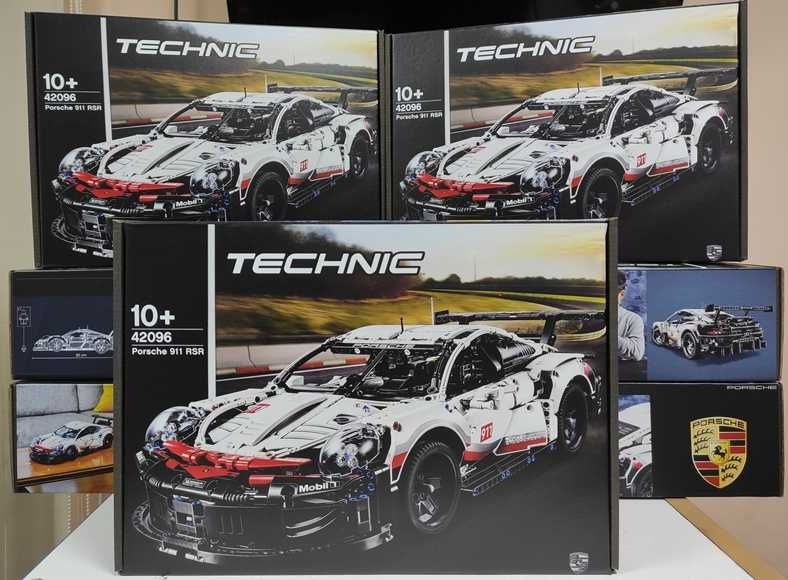 Конструктор Technic PORSCHE 911 на 1580 детал‼️В КОРОБЦІ‼️НОВИЙ‼️42096