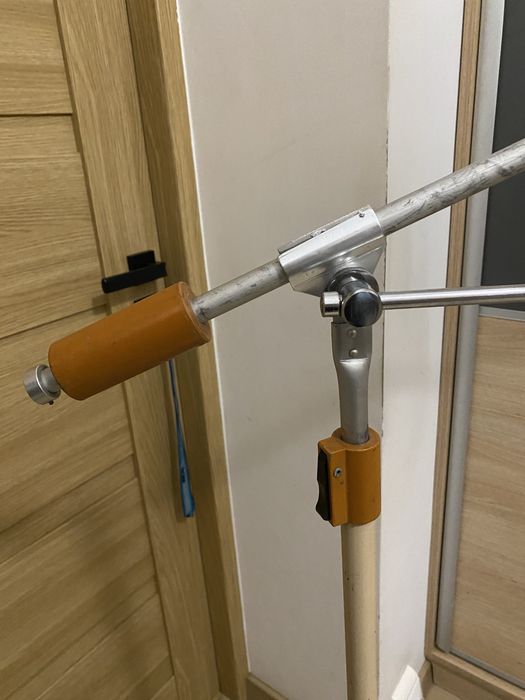 Statyw do mikrofonu z Prl masywny ciexki