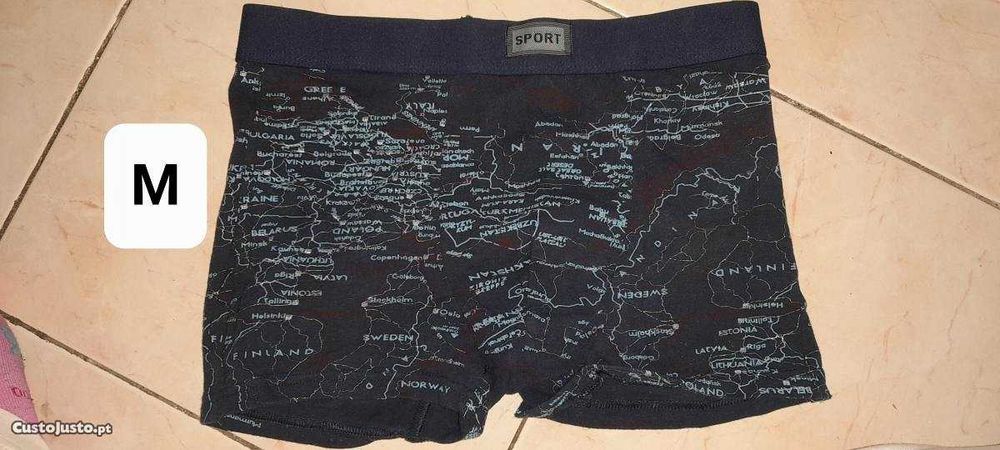 Boxer preto M "novo"