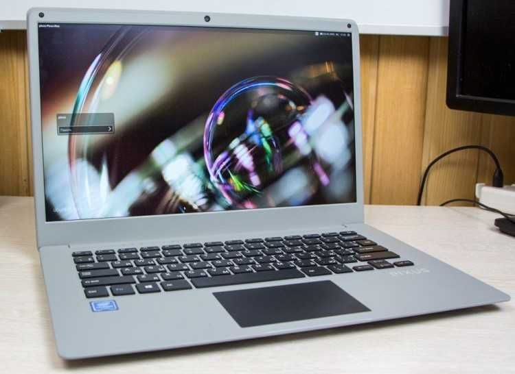Ноутбук Pixus Rise Grey (Celeron N3350/DDR4 4GB)