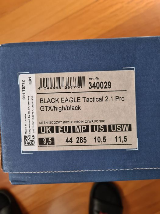 Botas haix Black Eagle Tatical 2.1 GTX pro