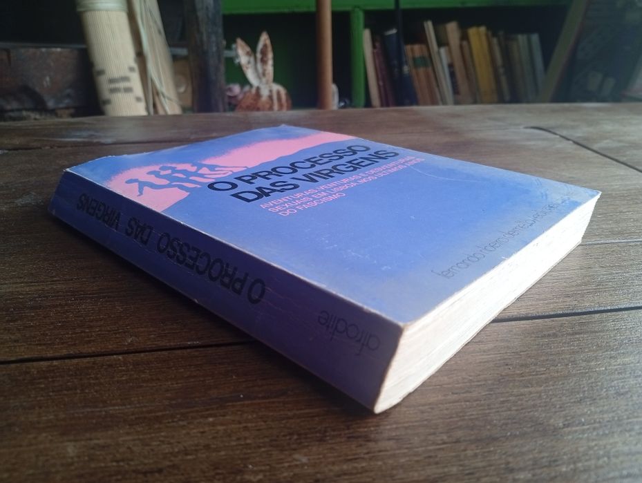 livro "O Processo das Virgens: Aventuras, Venturas e Desventuras Sexuais em Lisboa, nos Últimos Anos do Fascismo"
