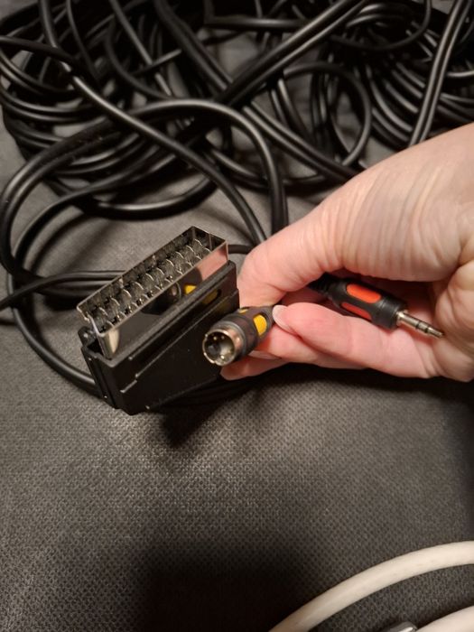 Zestaw kabli RTV, USB i inne
