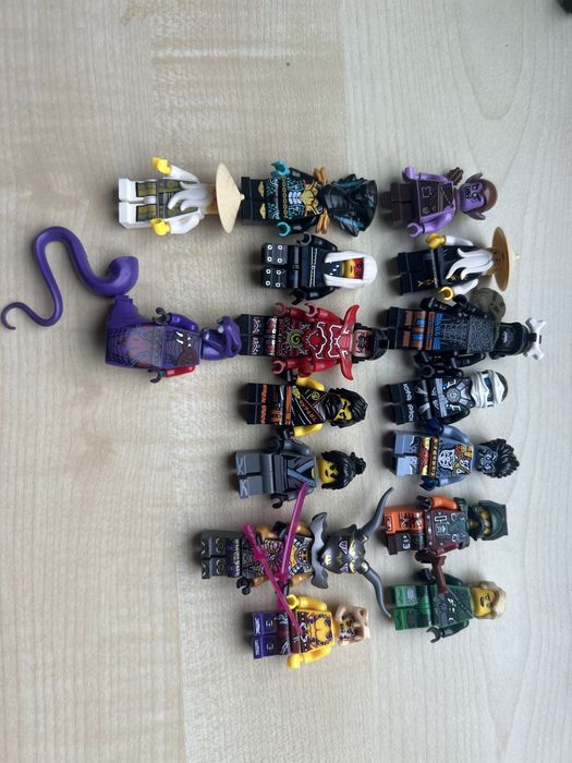Figurki Ninjago nie lego