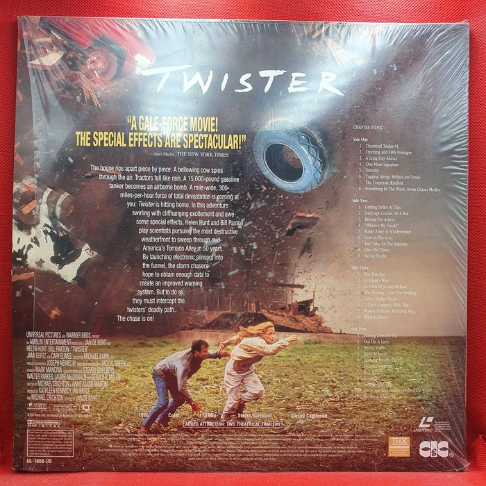 Laser Disc - Twister (Tornado)