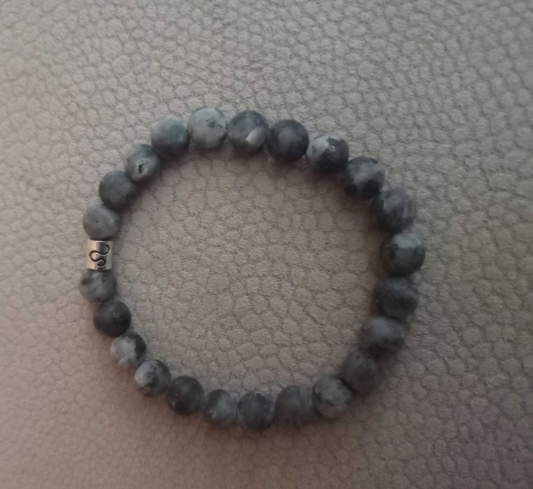 Bransoletka z kamieni naturalnych "LEW" znak zodiaku - handmade