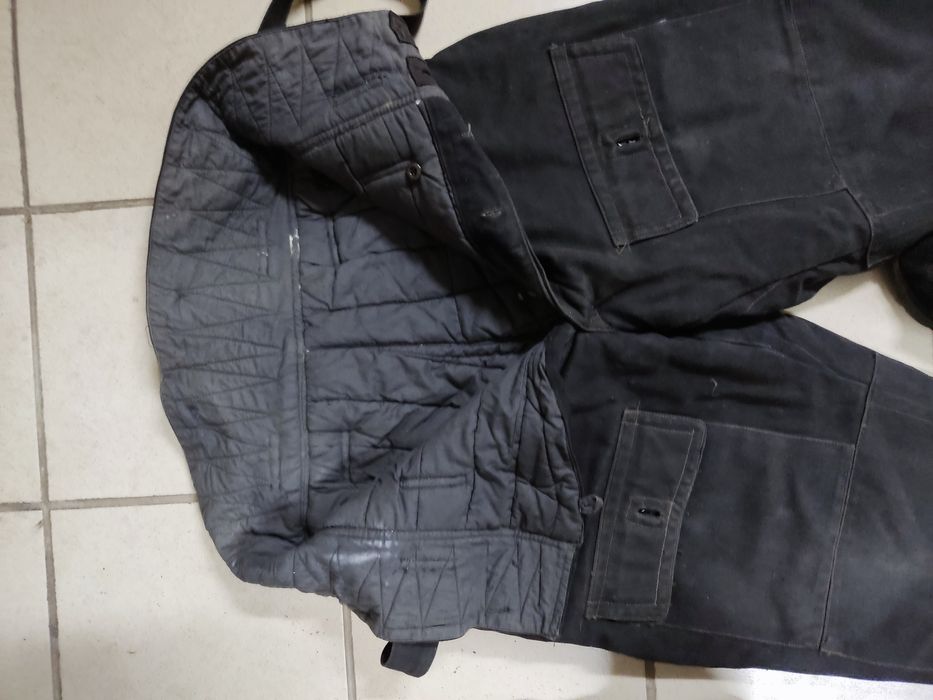 Полукомбинезон ватный, брюки ватные ,брезентовый СССР