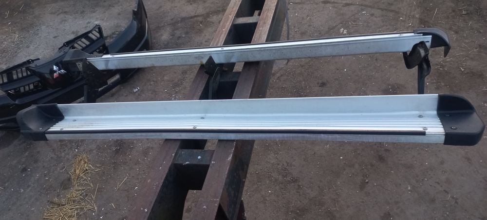 Пороги підножки toyota land cruiser 90   5 дверний