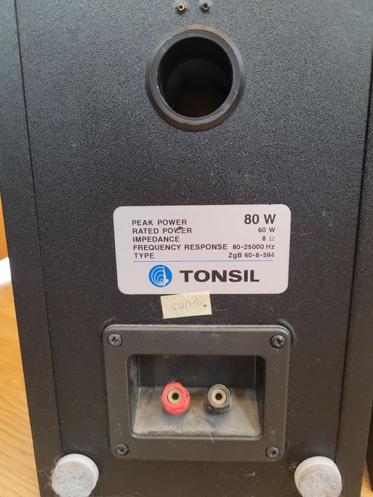 Tonsil 2 głośniki 80W