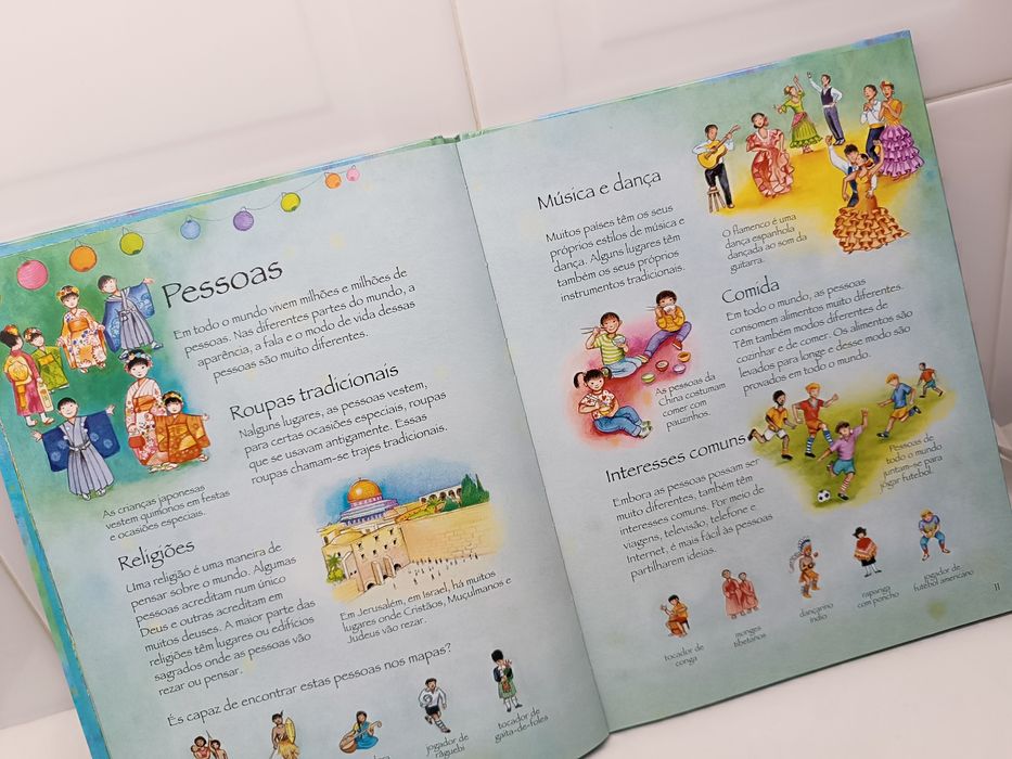 Atlas Ilustrado Infantil. Excelente estado
