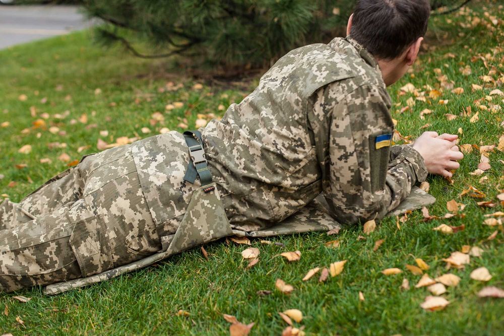 Сідушка польова тактична ПОДВІЙНА, Каремат, ММ14, multicam, ЗСУ, ВСУ