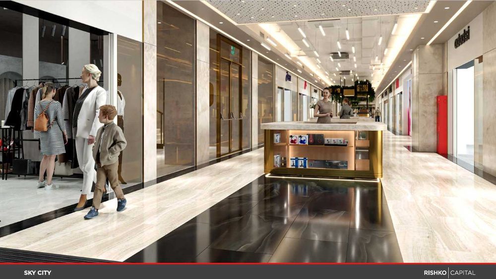 Оренда комерційного приміщення під магазин 188,19м2 ТЦ Sky City