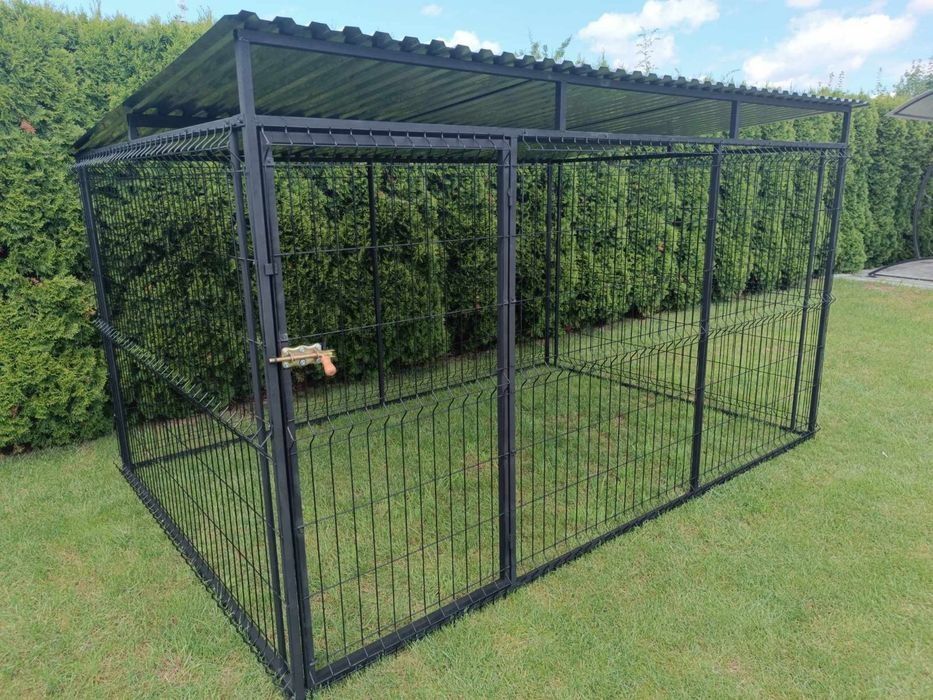 Kojec dla psa 3x2m. Solidna konstrukcja z panelu 3D różne wymiary!