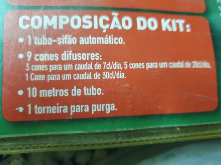 Sistema de rega para vasos