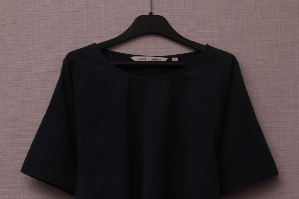 Uniqlo and Lemaire Cropped Blouse рр xs блуза из хлопка