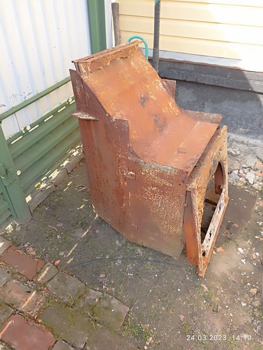 Железная топка для камина