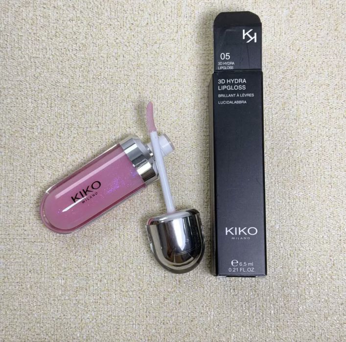 Блеск KIKO Milano 3D Hydra Lipgloss, бальзам, помада