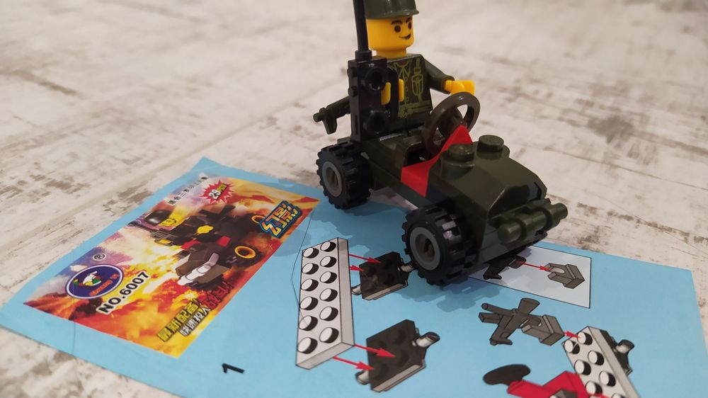 Конструктор типу "лего", техніка