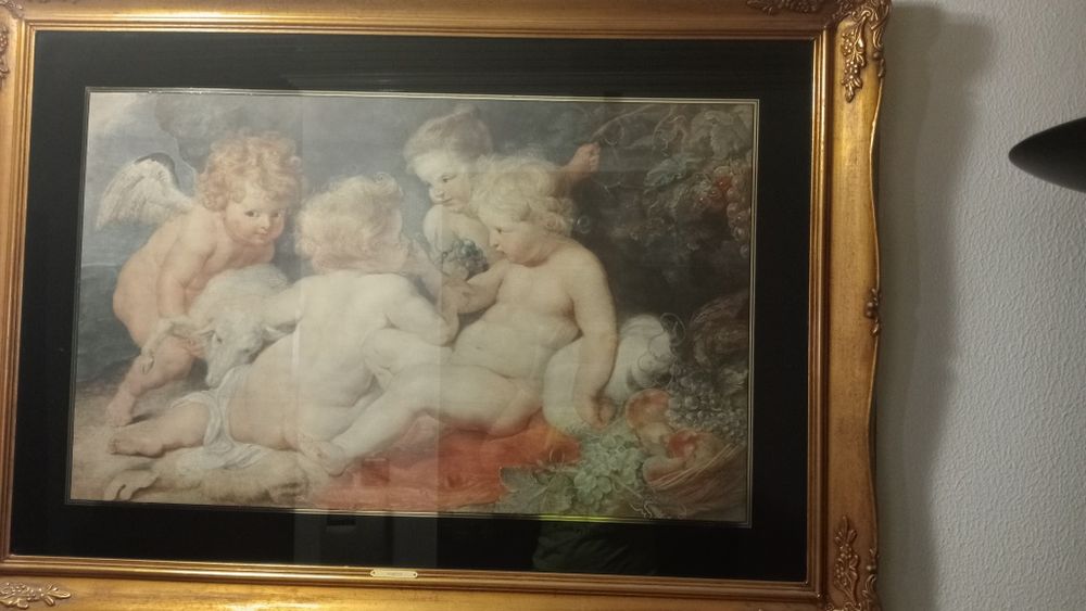 Quadro Rubens como novo