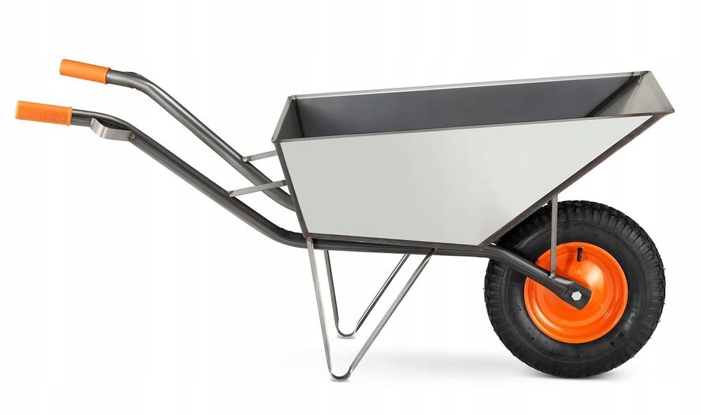 Transportowe pojemnik 120L 210kg metalowy do magazynowania