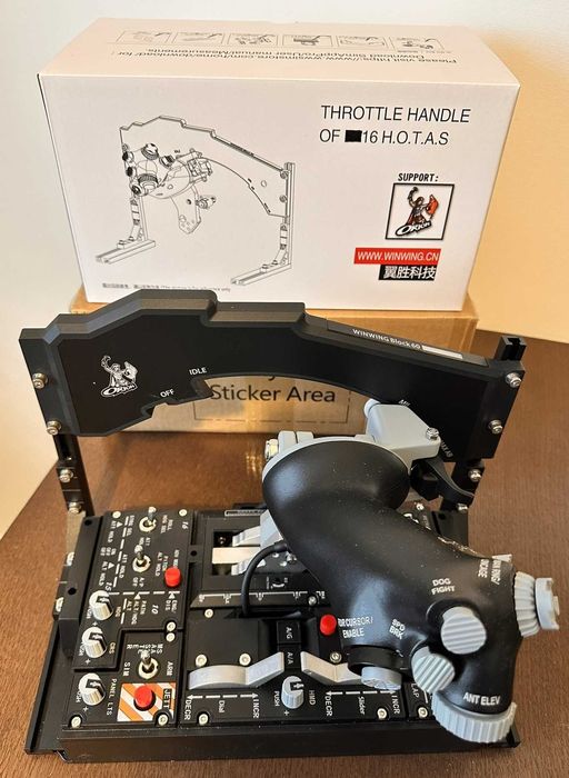 Przepustnica F-16 WINWING Orion2 ViperAce EX Przepustnica Combo