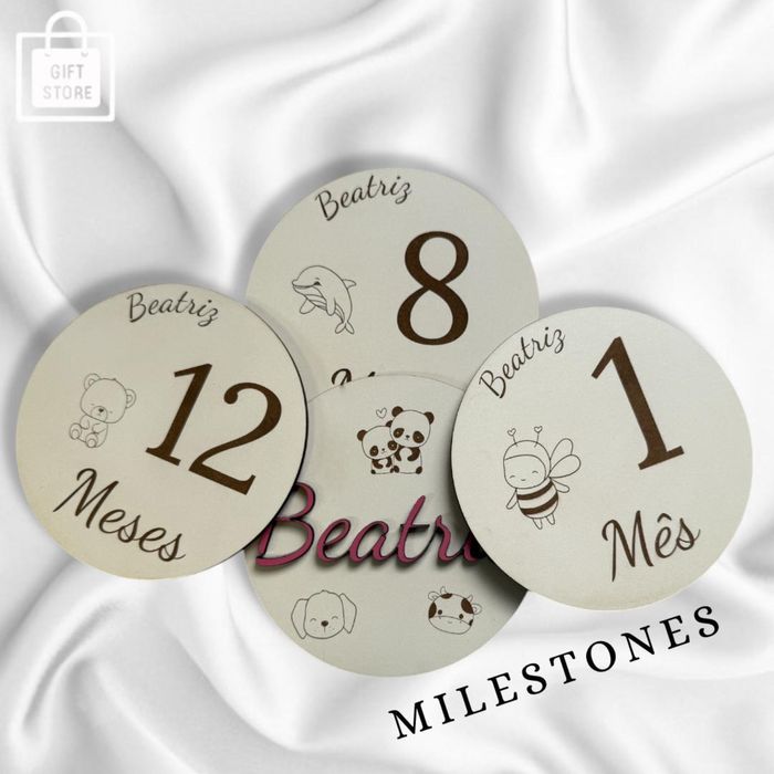 Milestones 12 meses e nome