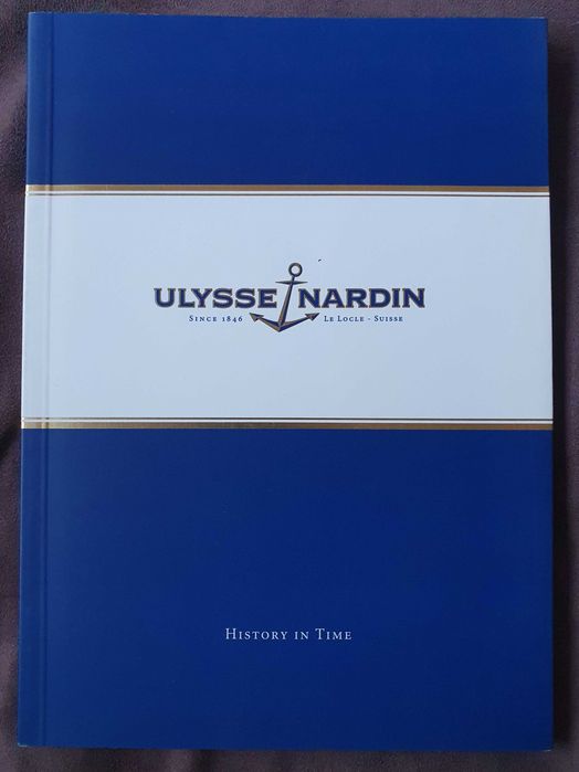 Ulysse Nardin - Catálogo / Livro Oficial de relógios - Ano 1999