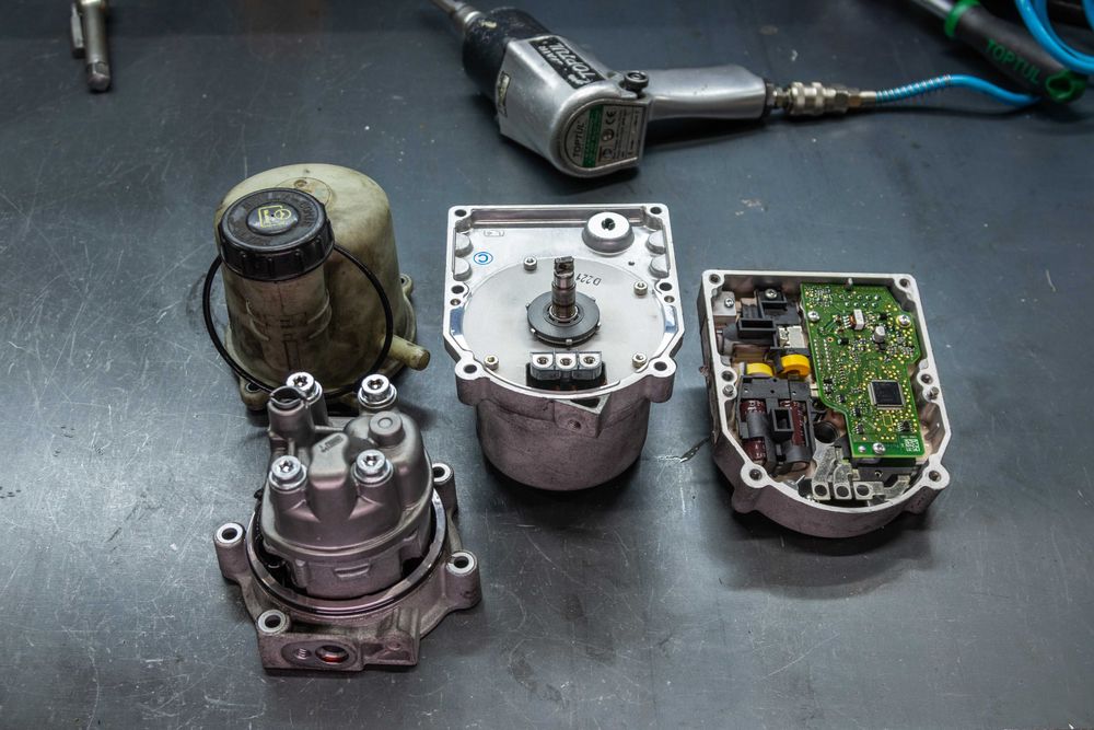 Ремонт рульової рейки насоса EPS ремонт рулевой рейки насоса ЭУР СТО