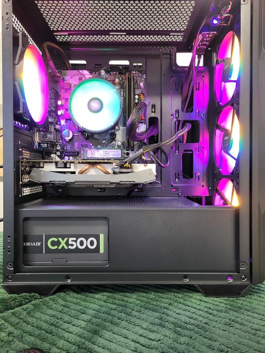 Komputer gamingowy do gier RTX 2070 Super SSD M.2 Ryzen 5 3600 LED