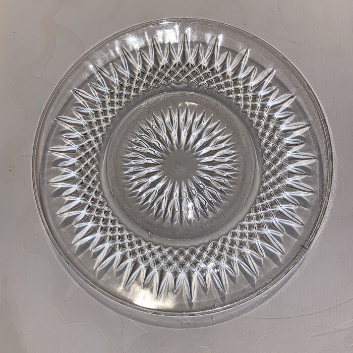 Krysztalowy duzy takerz ozdobny