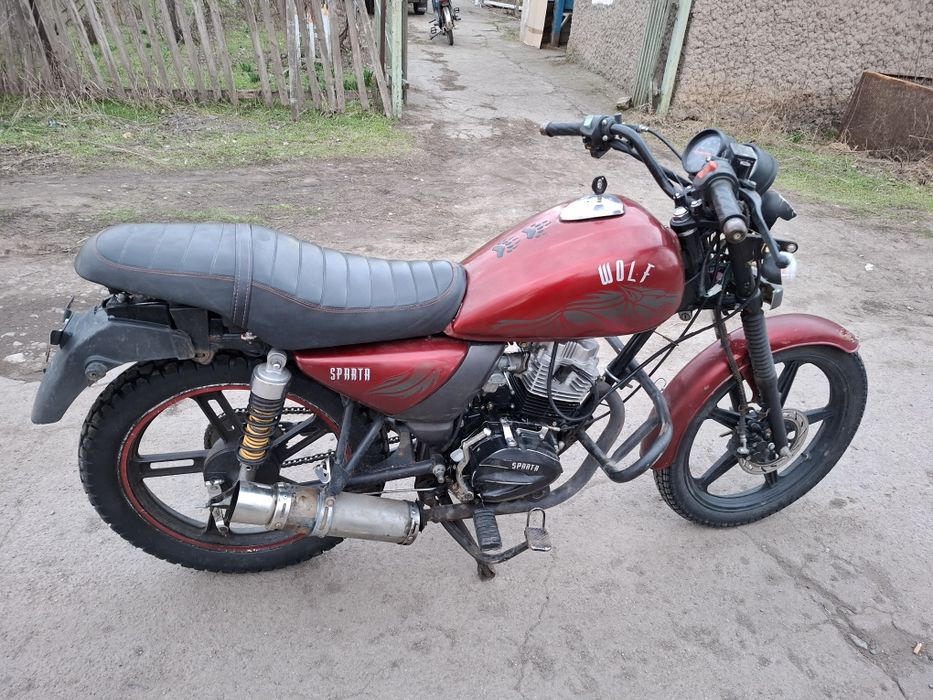 Бензобак Sparta Wolf 150cc, запчасти Spark SP150R,спарта,спа