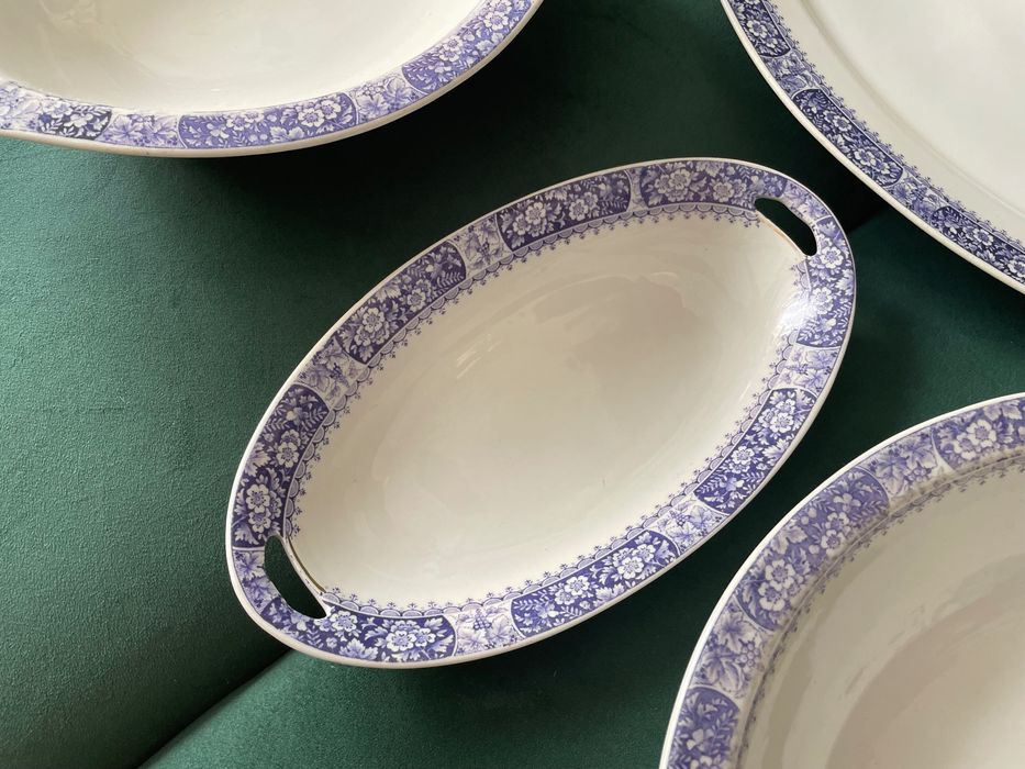 Stare porcelanowe półmiski KPM Wałbrzych