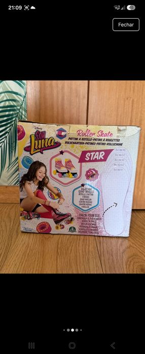 Conjunto de Patins Soy Luna Disney