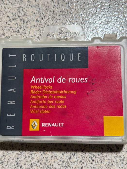 Conjunto de 4 porcas Anti-Roubo - Multimarca