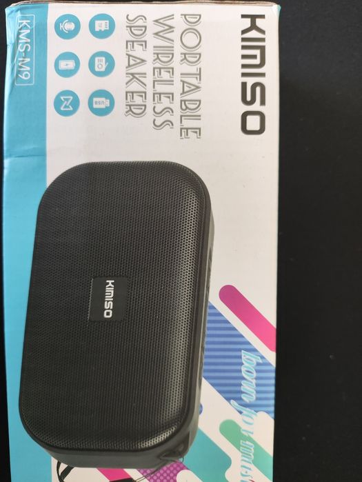 Coluna de Som + Fones S/ Fios
