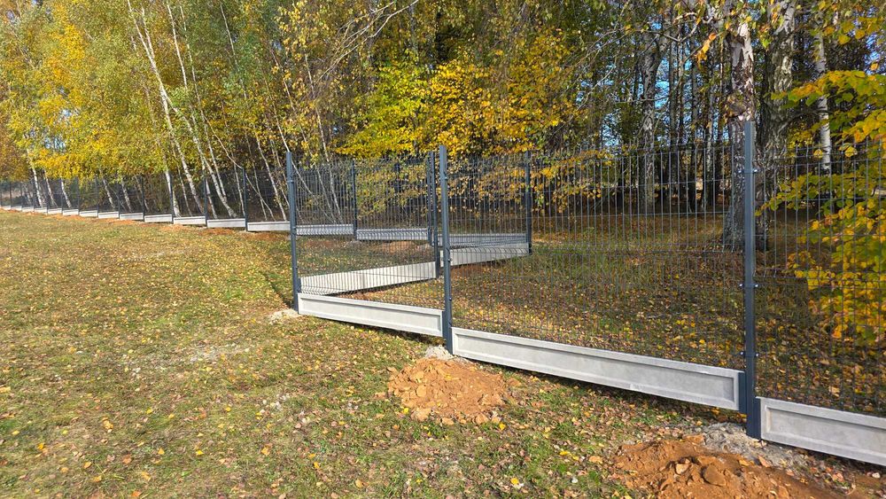Ogrodzenia Betonowe, Panelowe 3D, Bramy, Murki oporowe z MONTAŻEM