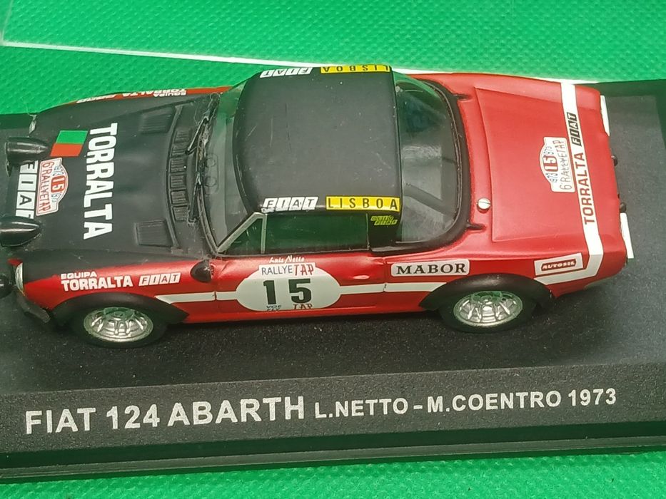 Miniaturas 1:43 Fiat 125 Abarth Ralies  3 modelos diferentes