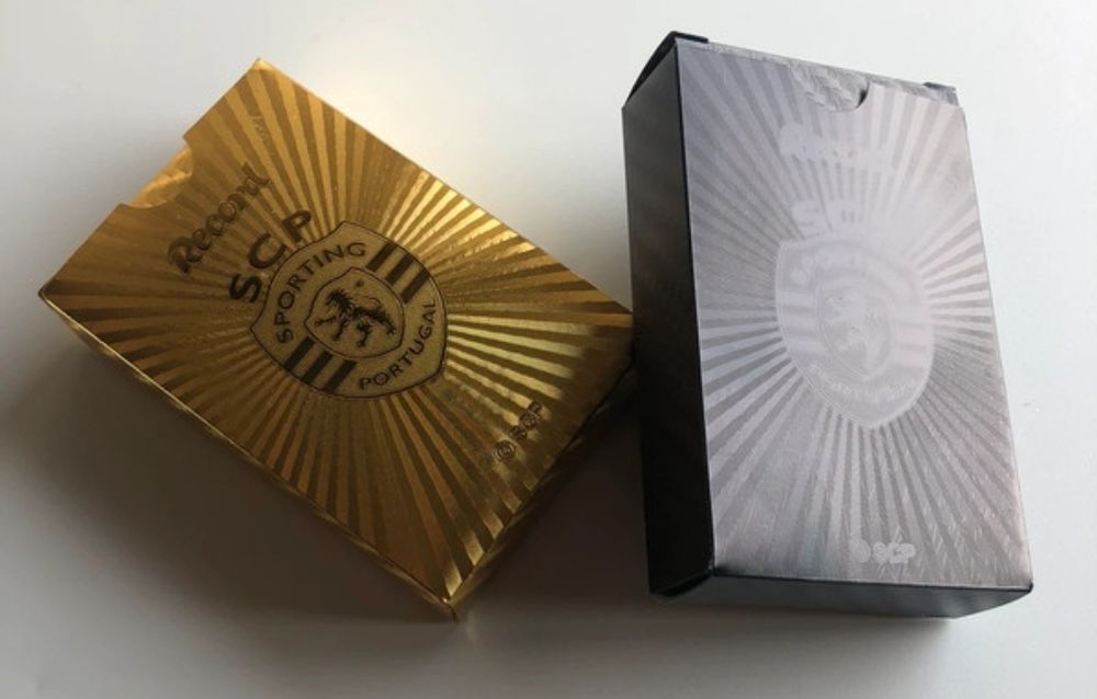 Baralhos de Cartas do Benfica e Sporting