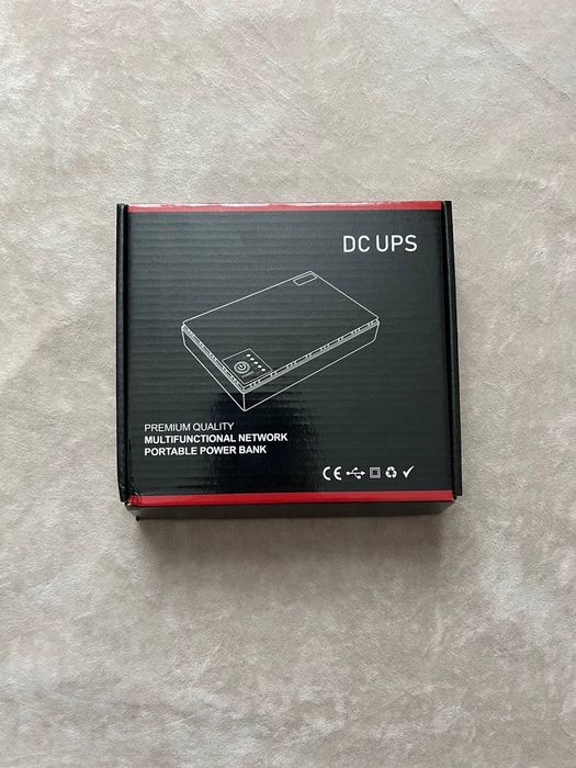 ДБЖ для роутера 10400мАг (5V/9V/12V)   Mini UPS для роутера  Дрон каме