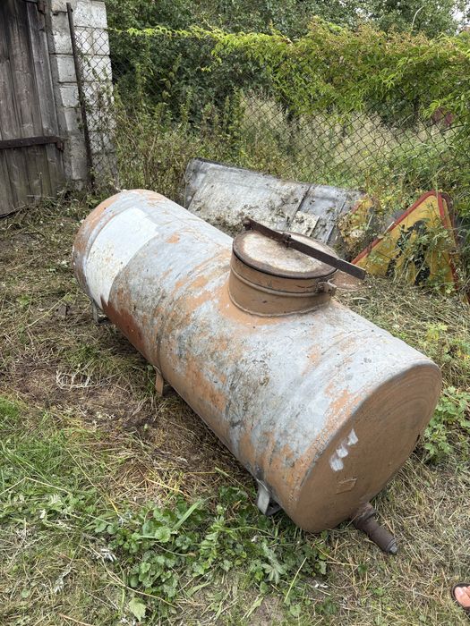 metalowy zbiornik na deszczówkę – 430 litrów